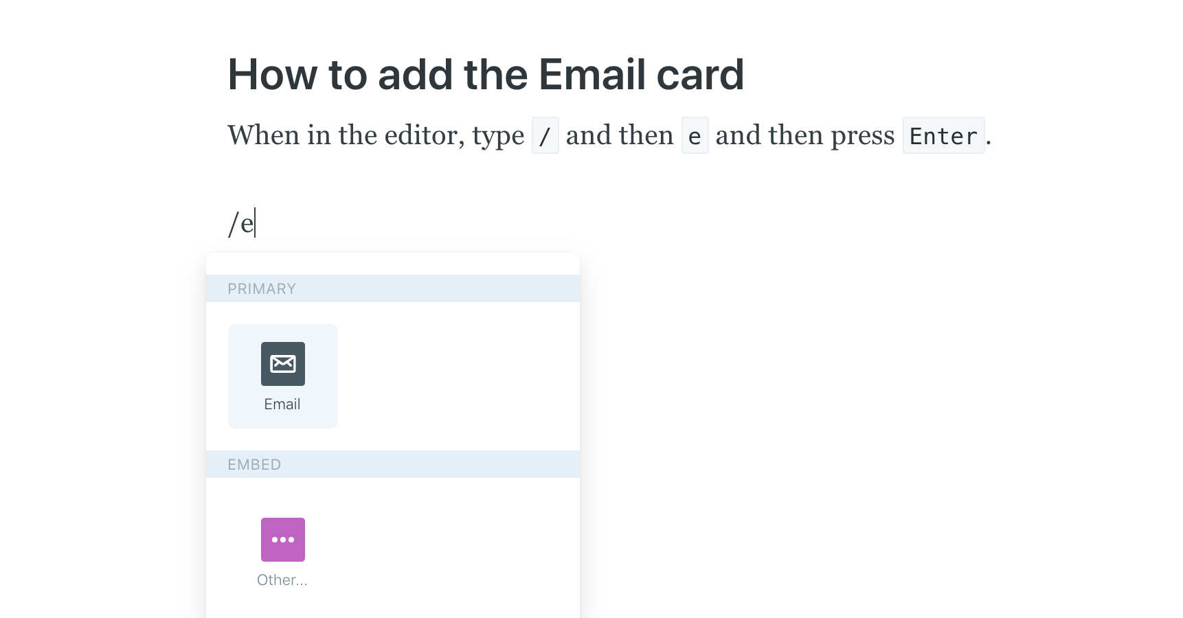 How to add an intro to your Ghost newsletter (and hide it from your blog)